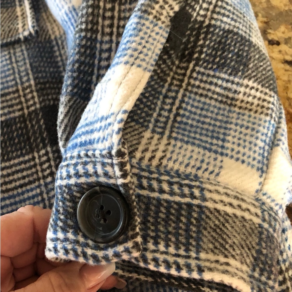 HURLEY women’s warm plaid jacket. Wilted lining. Sz XL NWT - Picture 6 of 12